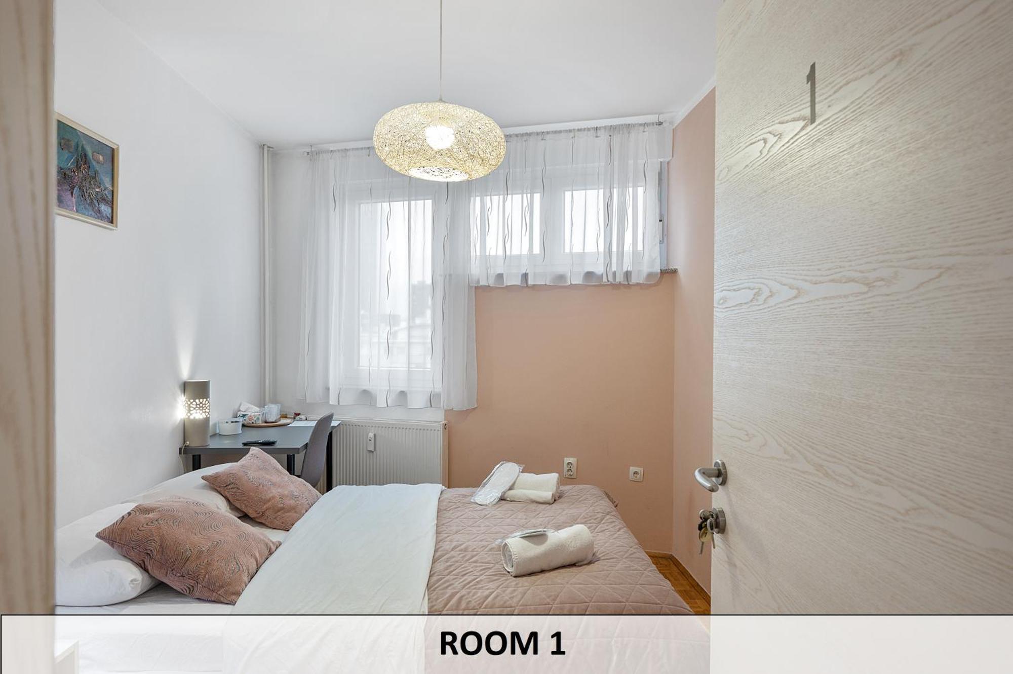 Apartman I Sobe Sofi With Common Kitchen Bathroom And Toilet زغرب المظهر الخارجي الصورة