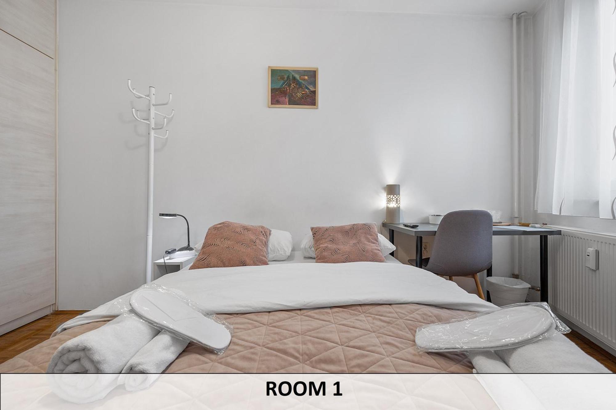 Apartman I Sobe Sofi With Common Kitchen Bathroom And Toilet زغرب المظهر الخارجي الصورة