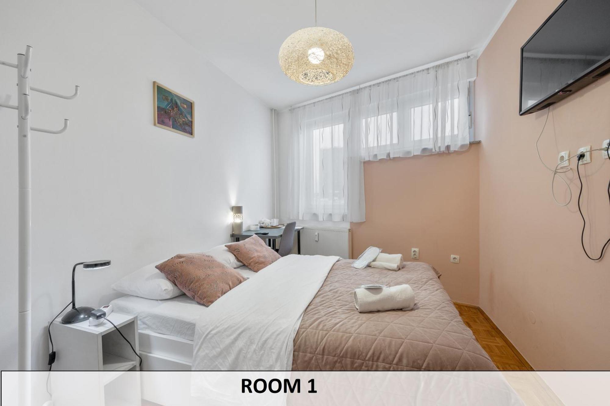 Apartman I Sobe Sofi With Common Kitchen Bathroom And Toilet زغرب المظهر الخارجي الصورة